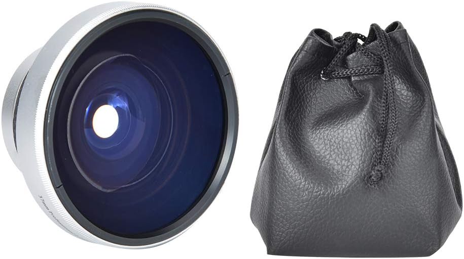 37mm 0.25X Super Fisheye Additional Lens – Strong Applicability – for Macro Closeup – for 37mm Caliber Camera Lenses